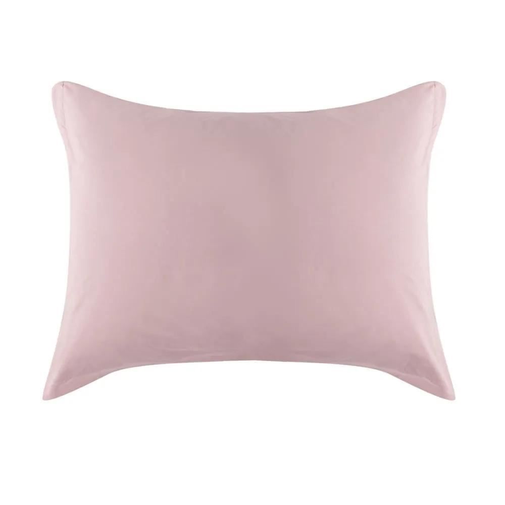 Fronha Avulsa Percal 100% Algodão Buona Fortuna - Rosa Velho