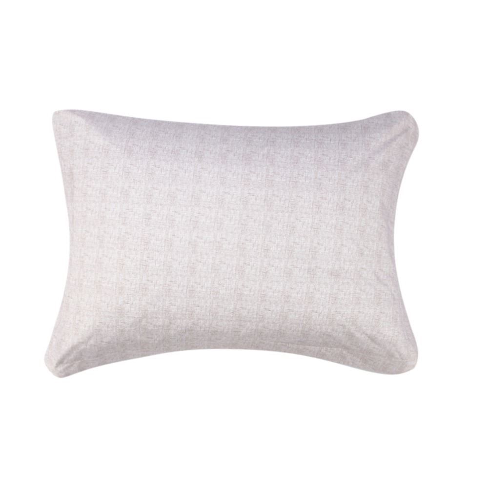 Fronha Avulsa Percal 100% Algodão Buona Fortuna - Textura Cru