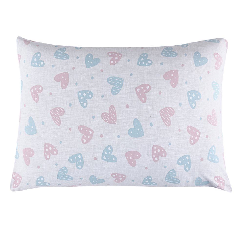 Fronha Avulsa Infantil Malha Estampada Havan Casa  - Afeto Rose Bebê