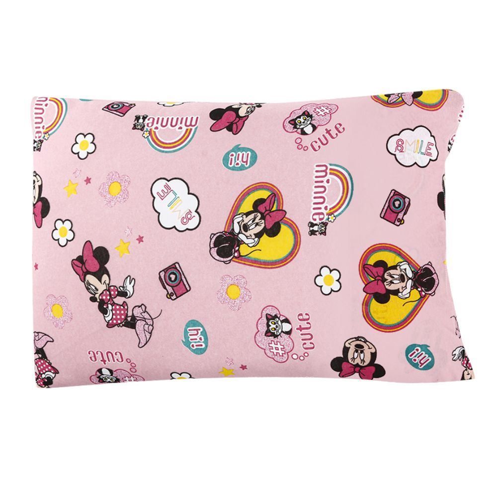 Fronha Avulsa Estampada 100% Algodão Disney  - Minnie Smile 
