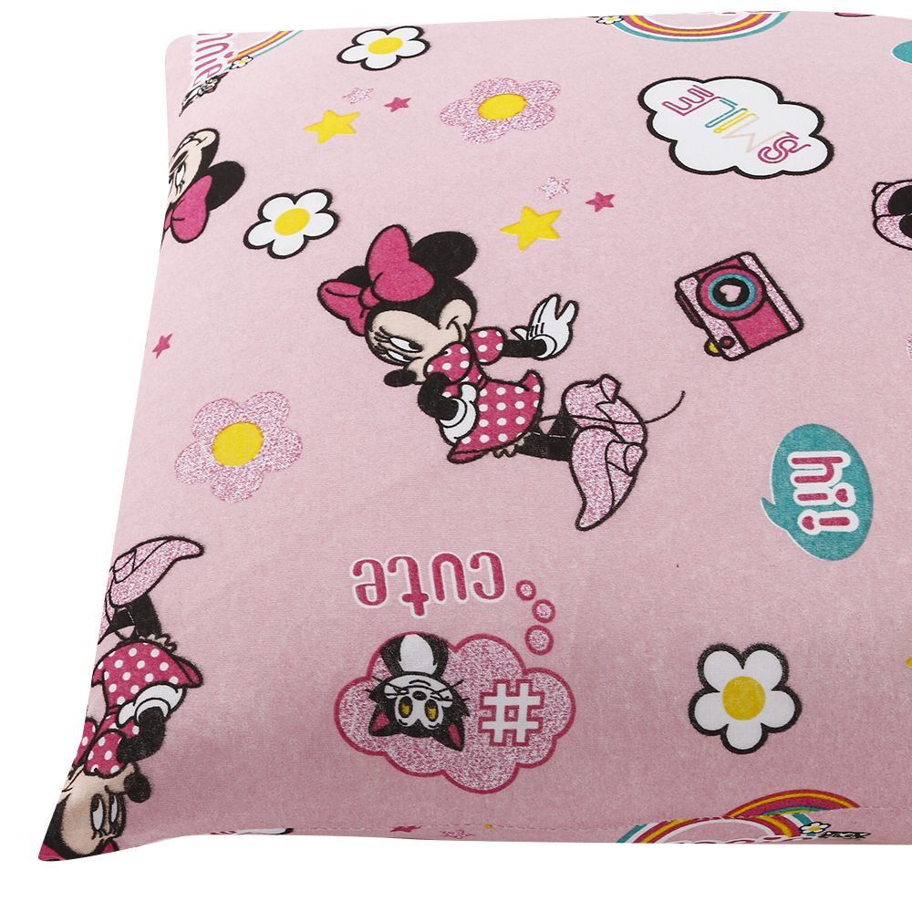 Fronha Avulsa Estampada 100% Algodão Disney  - Minnie Smile 