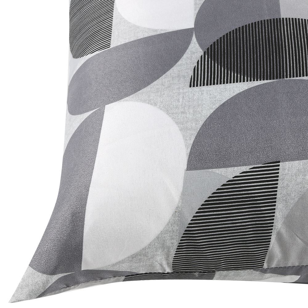 Fronha Avulsa Microfibra Estampada 100% Poliéster Havan Casa - Luccius Cinza