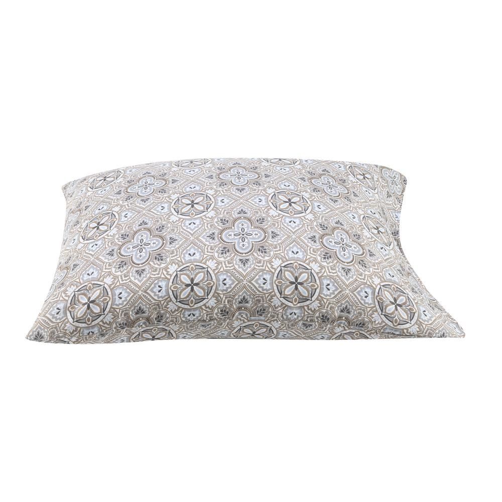 Fronha Avulsa Microfibra Estampada 100% Poliéster Havan Casa - Mandal Kaki