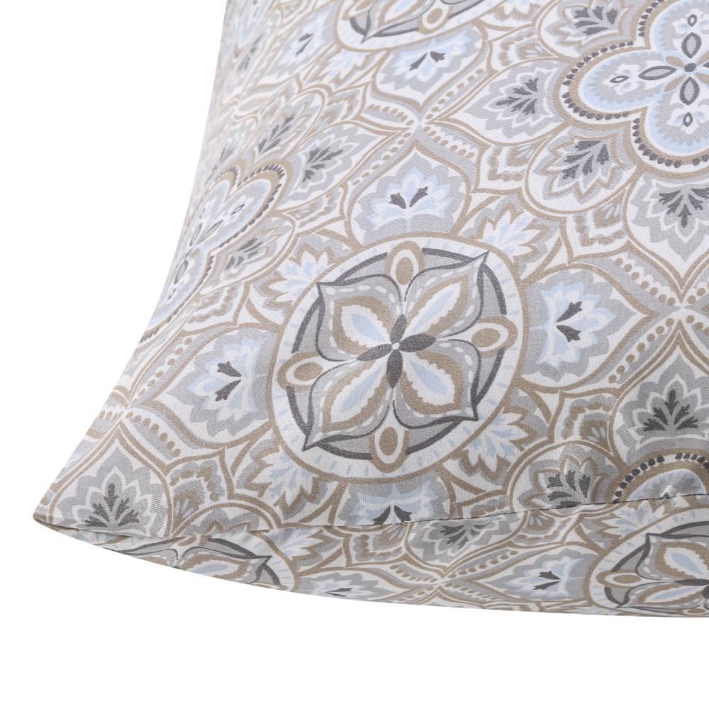 Fronha Avulsa Microfibra Estampada 100% Poliéster Havan Casa - Mandal Kaki