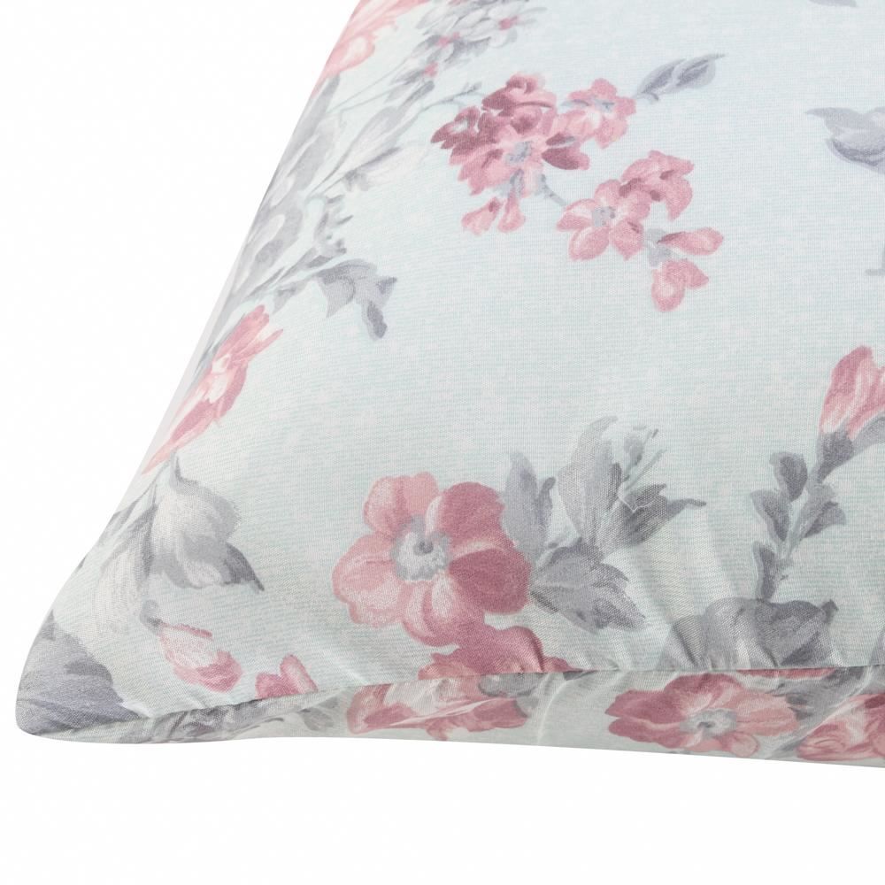 Fronha Avulsa Microfibra Estampada 100% Poliéster Havan Casa - Suela Flowers Verde