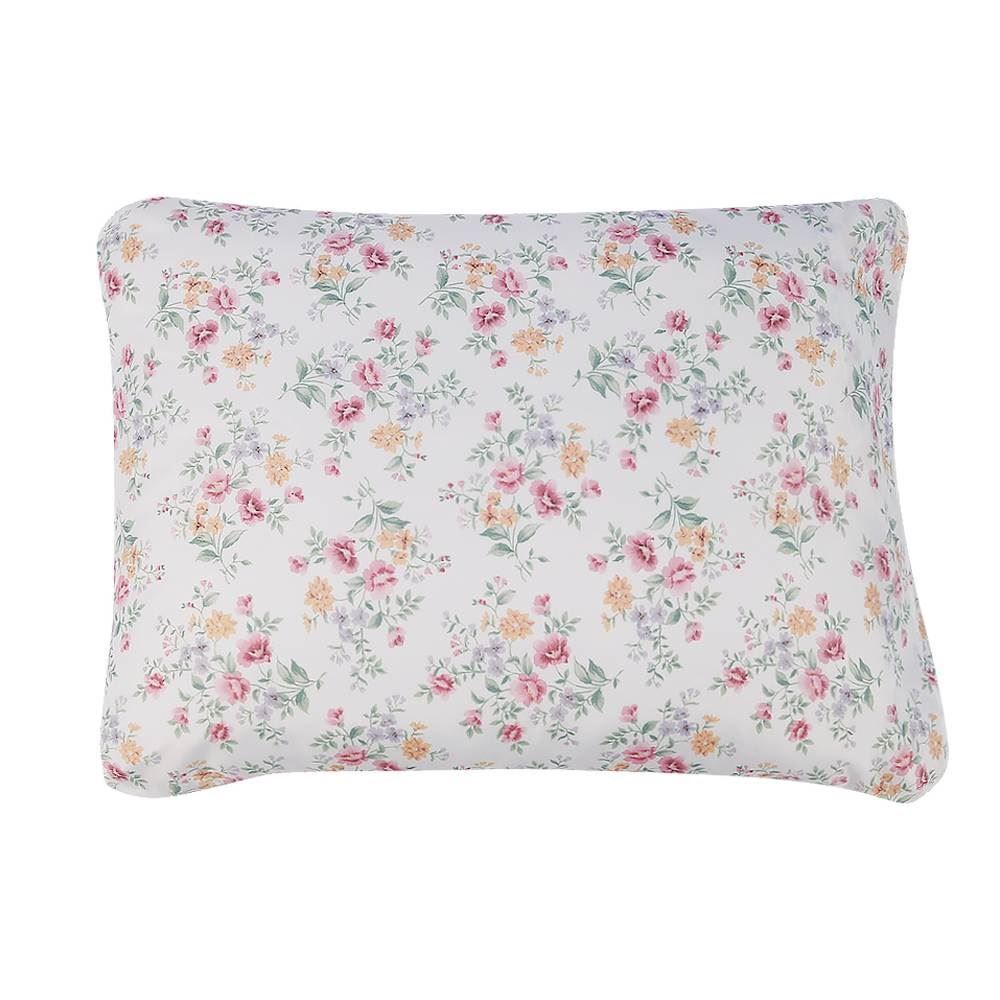 Fronha Avulsa Microfibra Estampada 100% Poliéster Havan Casa - Luz Flowers Verde