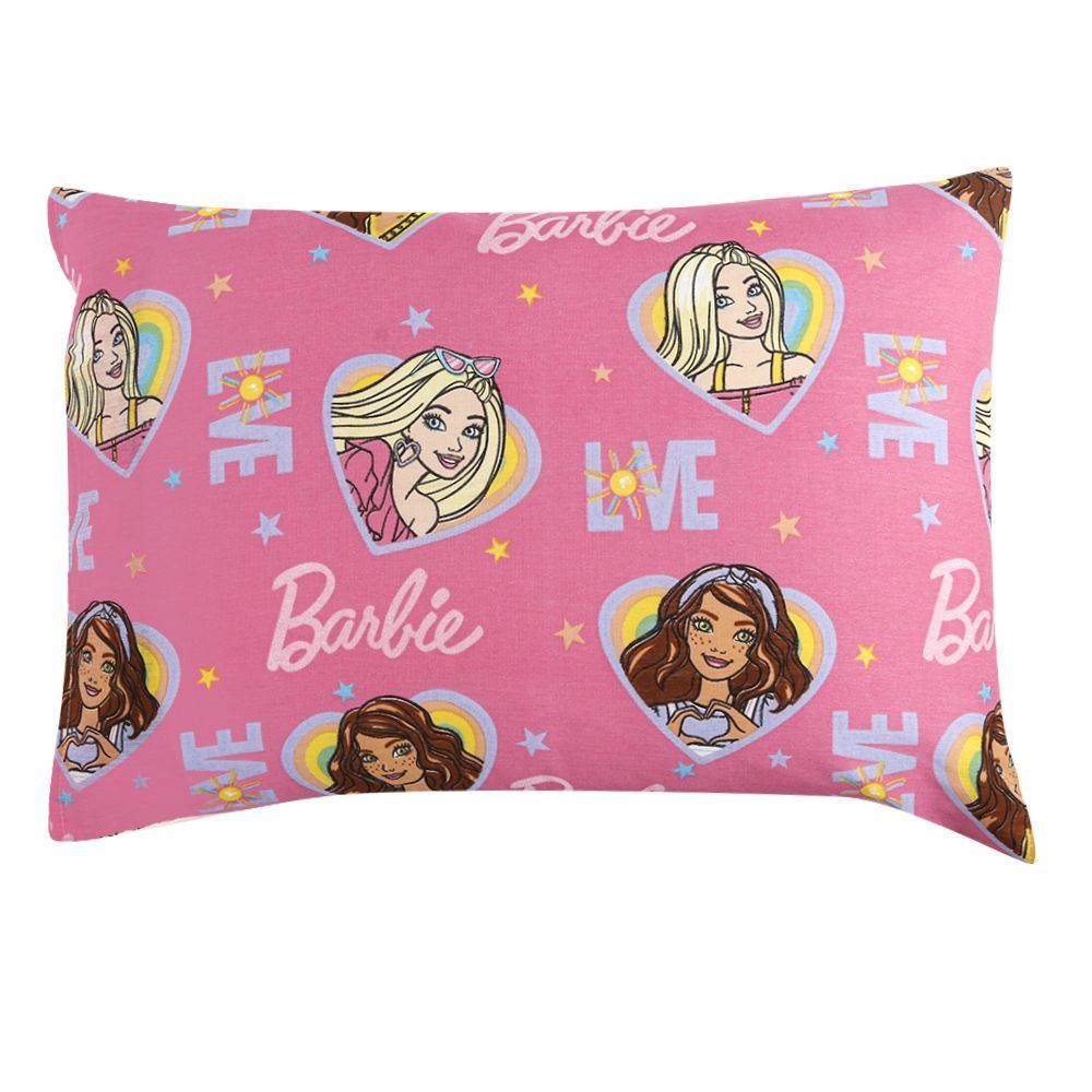 Fronha Avulsa Infantil Estampada Lepper  - Barbie