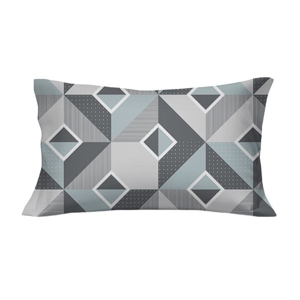 Fronha Avulsa Malha Estampada Havan Casa - Bruce Cinza