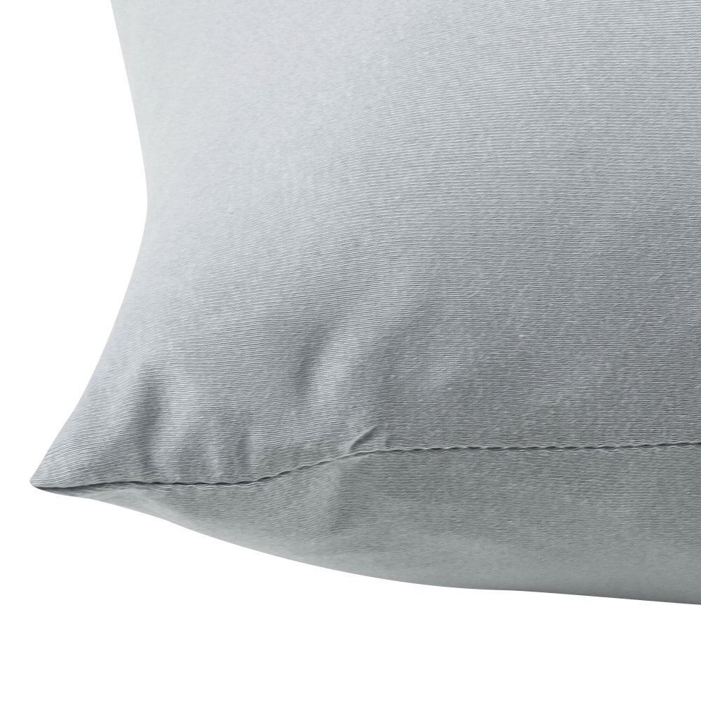 Fronha Avulsa 100% Algodão Malha Fio Penteado Havan Casa 1 Pç - Cinza