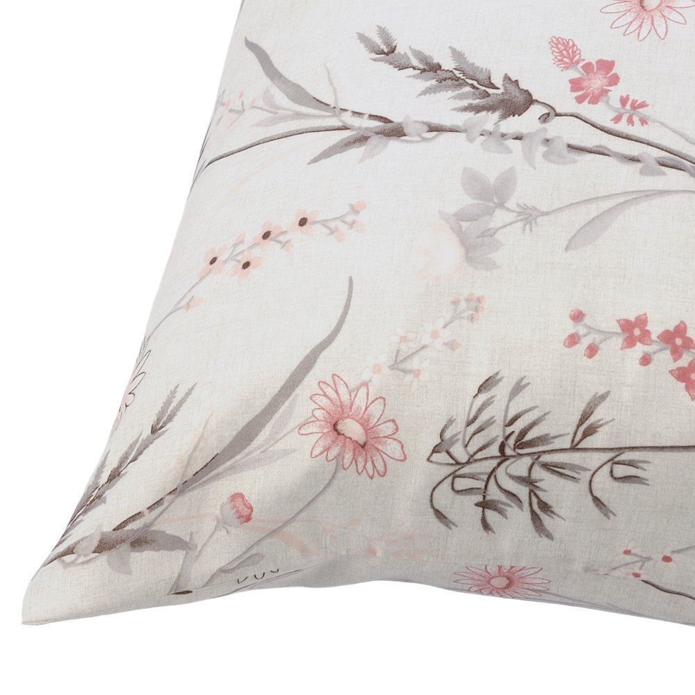 Fronha Avulsa Microfibra Estampada Havan Casa - Ofélia Flor Rosa