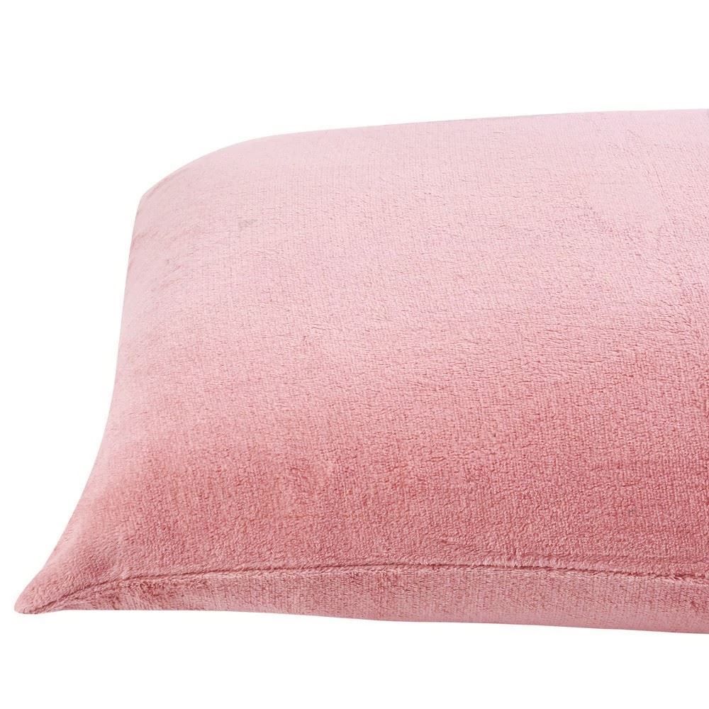 Fronha Avulsa Plush Lisa Havan Casa - Rosa Poema