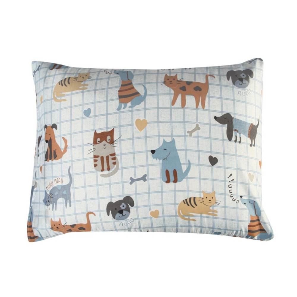 Fronha Avulsa Microfibra Havan Kids 1 Pç - Pets