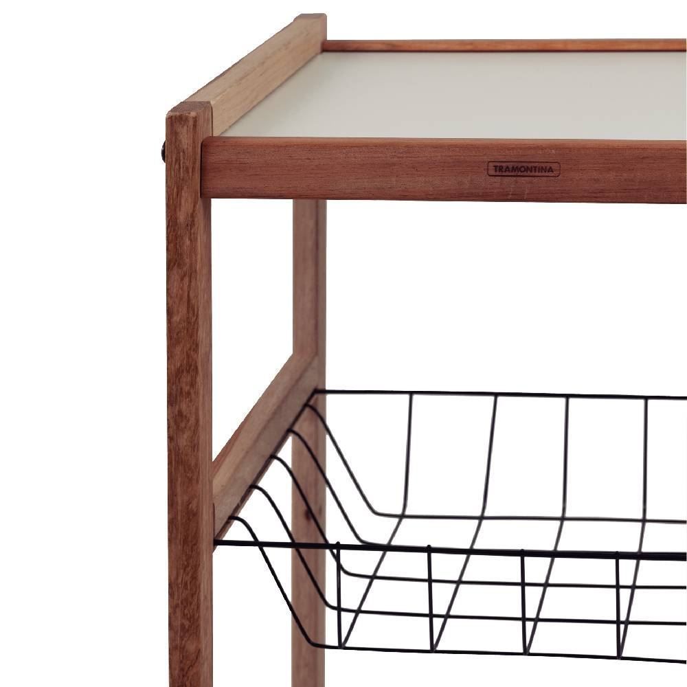 Fruteira Estante Montável 2 Cestos Tramontina  - Madeira  