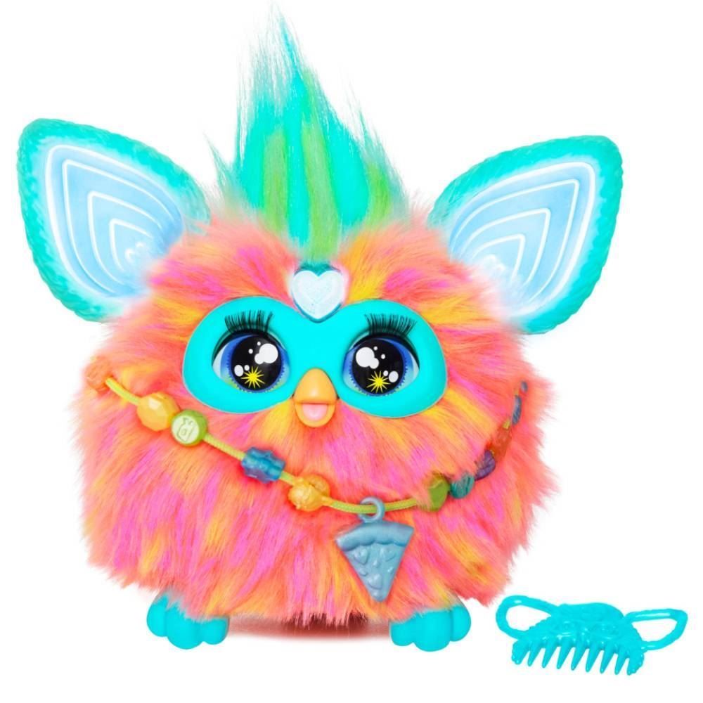 Furby Pelúcia Interativa Coral Hasbro - F6744