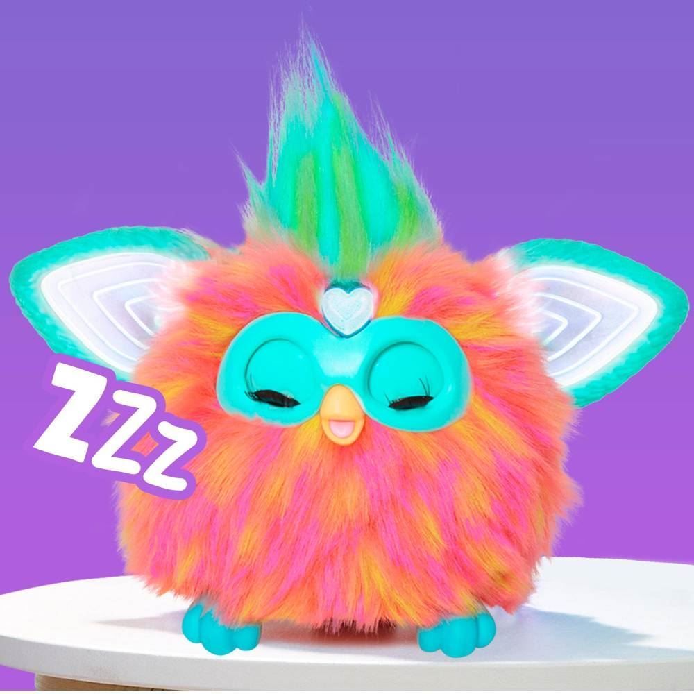 Furby Pelúcia Interativa Coral Hasbro - F6744
