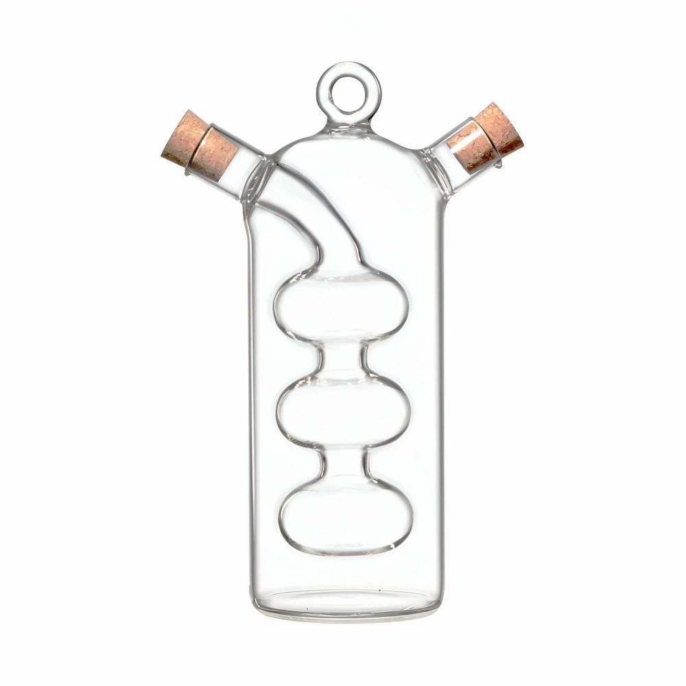 Galheteiro 2 Em 1 De Vidro Borossilicato Hauskraft - 70ml/320ml