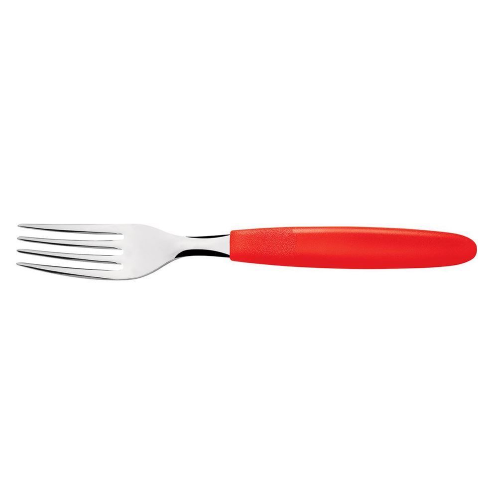 Garfo De Mesa Ipanema Inox Tramontina - Vermelho