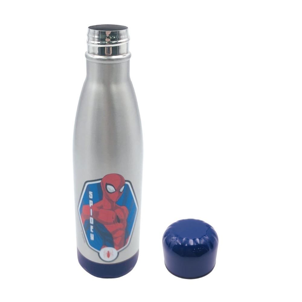 Garrafa De Água Aço Inox Marvel 750Ml - Homem Aranha