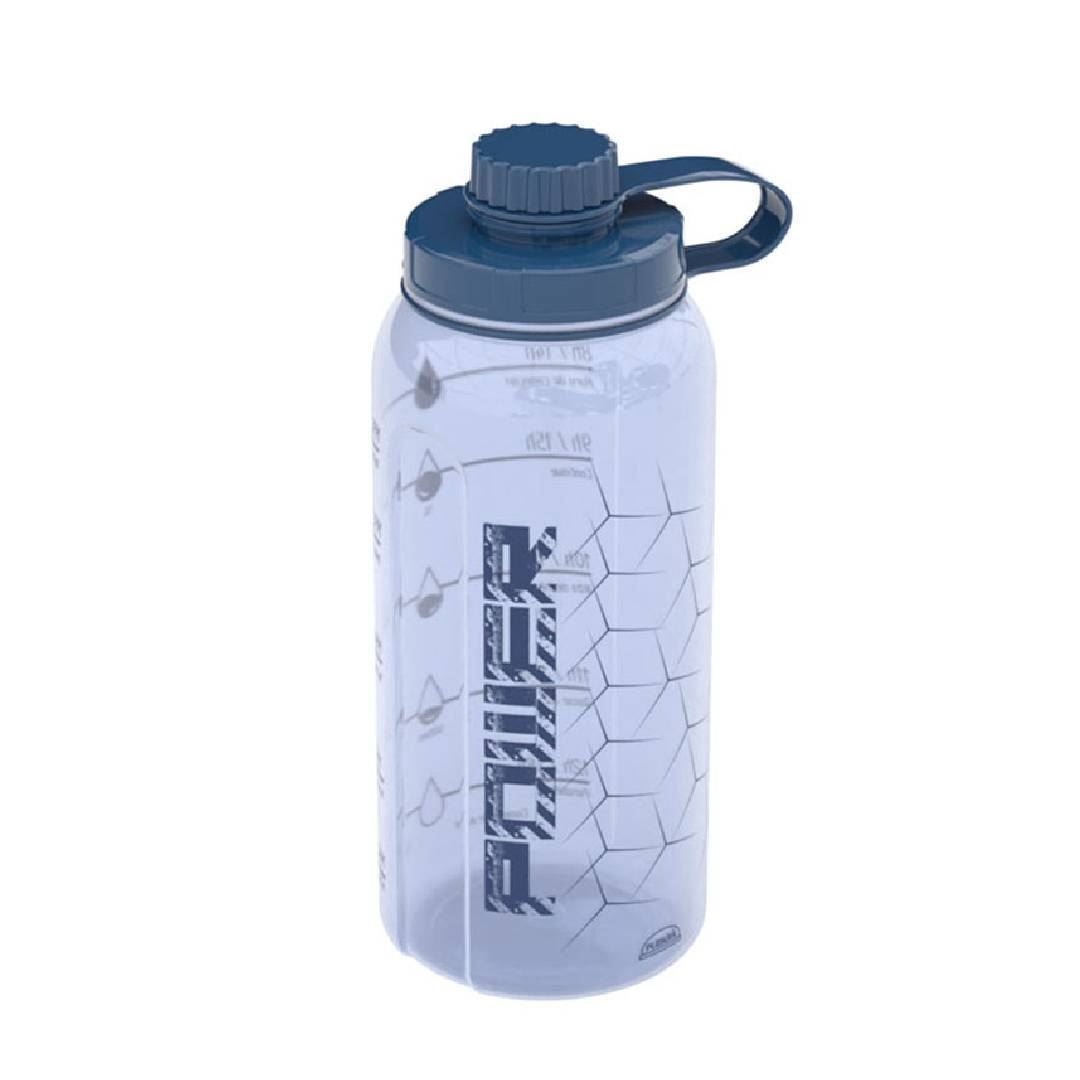 Garrafa De Água Sport Fitness 1,5L Plasútil - Azul