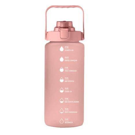 Garrafa Squeeze C/ Marcadores 2L - ROSA CLARO