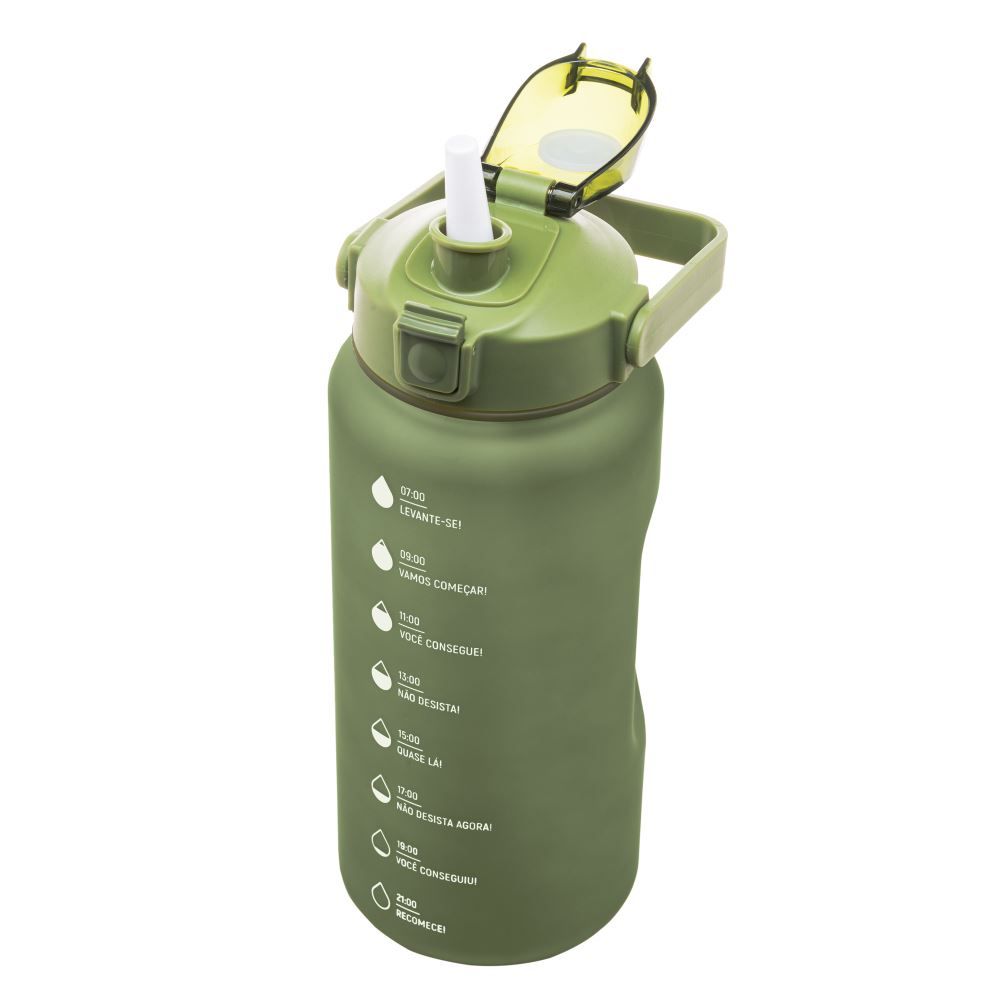 Garrafa Squeeze C/ Marcadores 2L - VERDE
