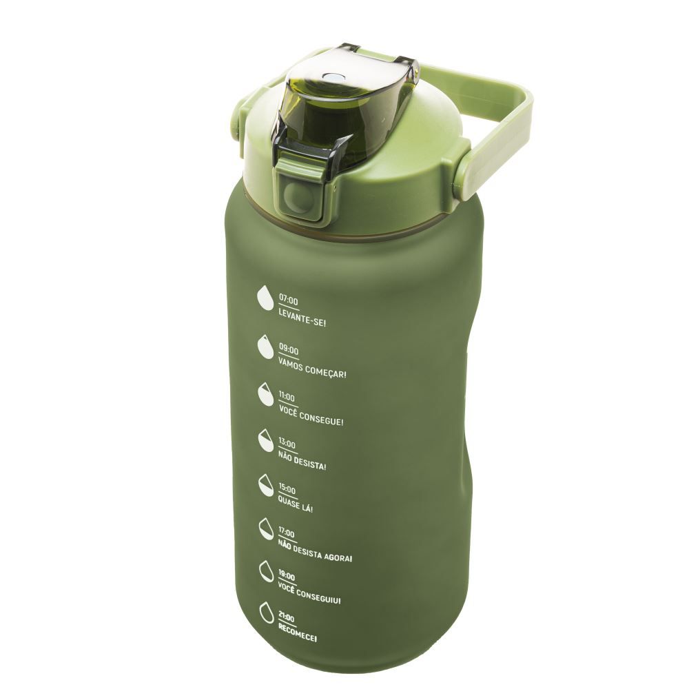 Garrafa Squeeze C/ Marcadores 2L - VERDE