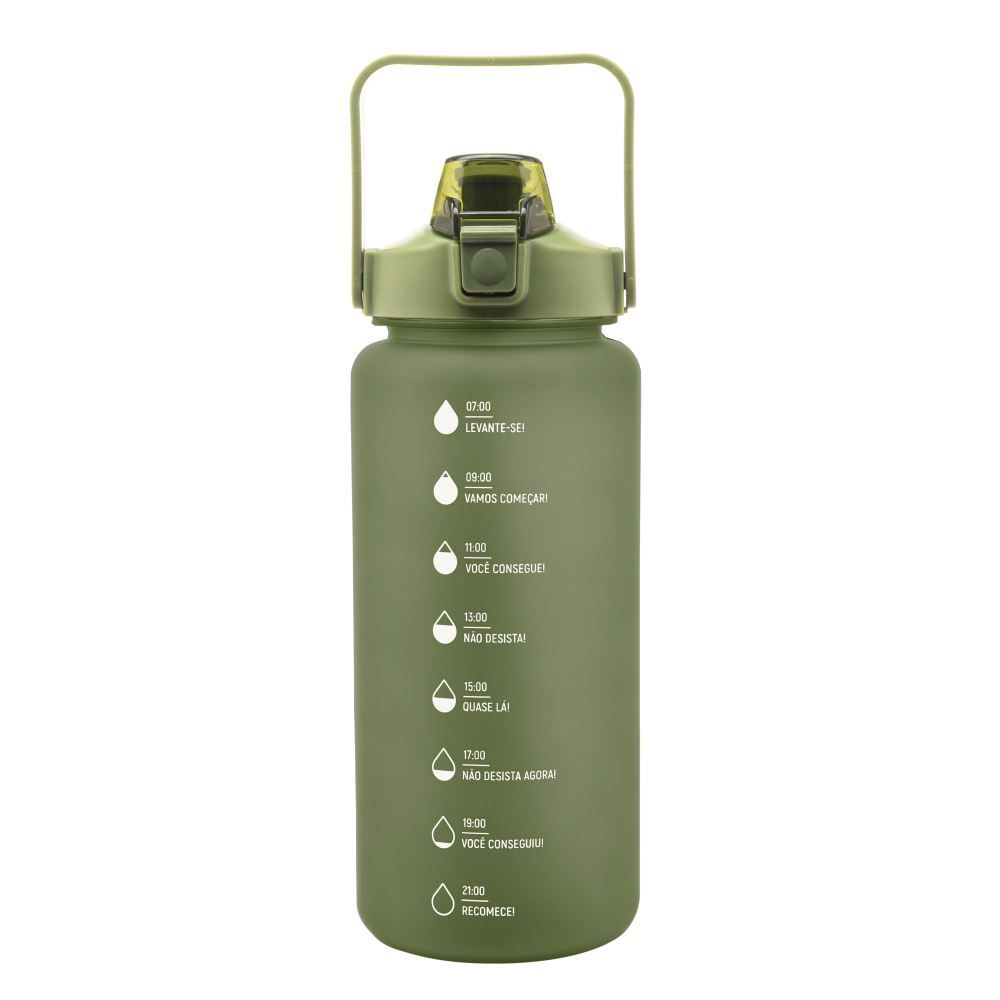 Garrafa Squeeze C/ Marcadores 2L - VERDE