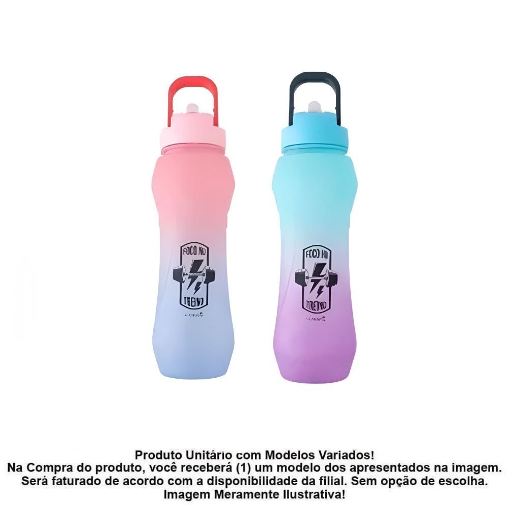 Garrafa Squeeze Sport com Alça Moment 800Ml - Sortido