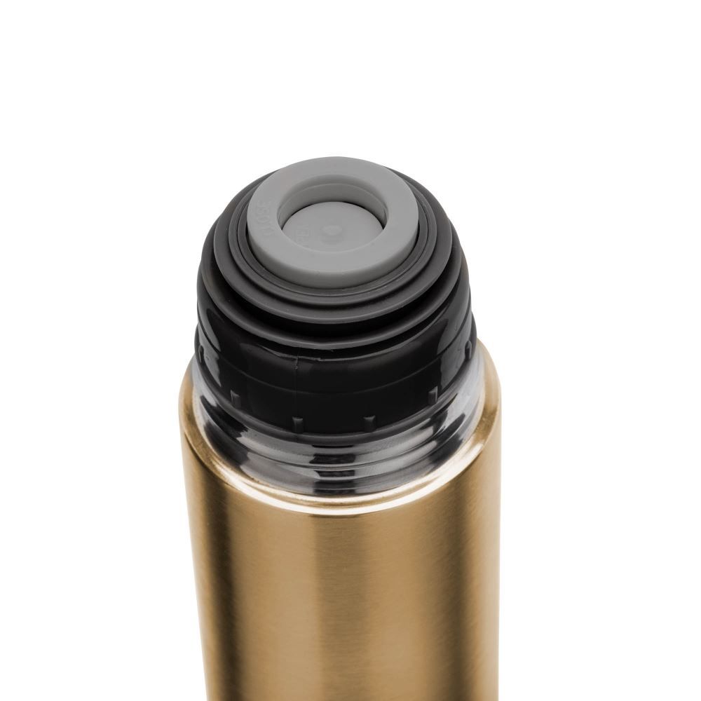 Garrafa Térmica Aço Inox Bullet Lyor 500Ml - DOURADO