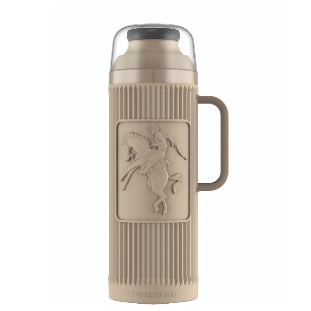 Garrafa Térmica Chimarrita Termolar 1 Litro - Bege