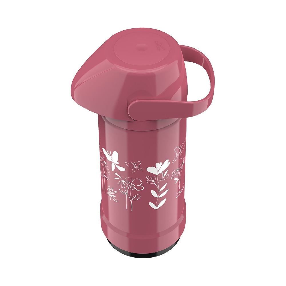 Garrafa Térmica Glt De Pressão Borboletas Invicta - 1 Litro