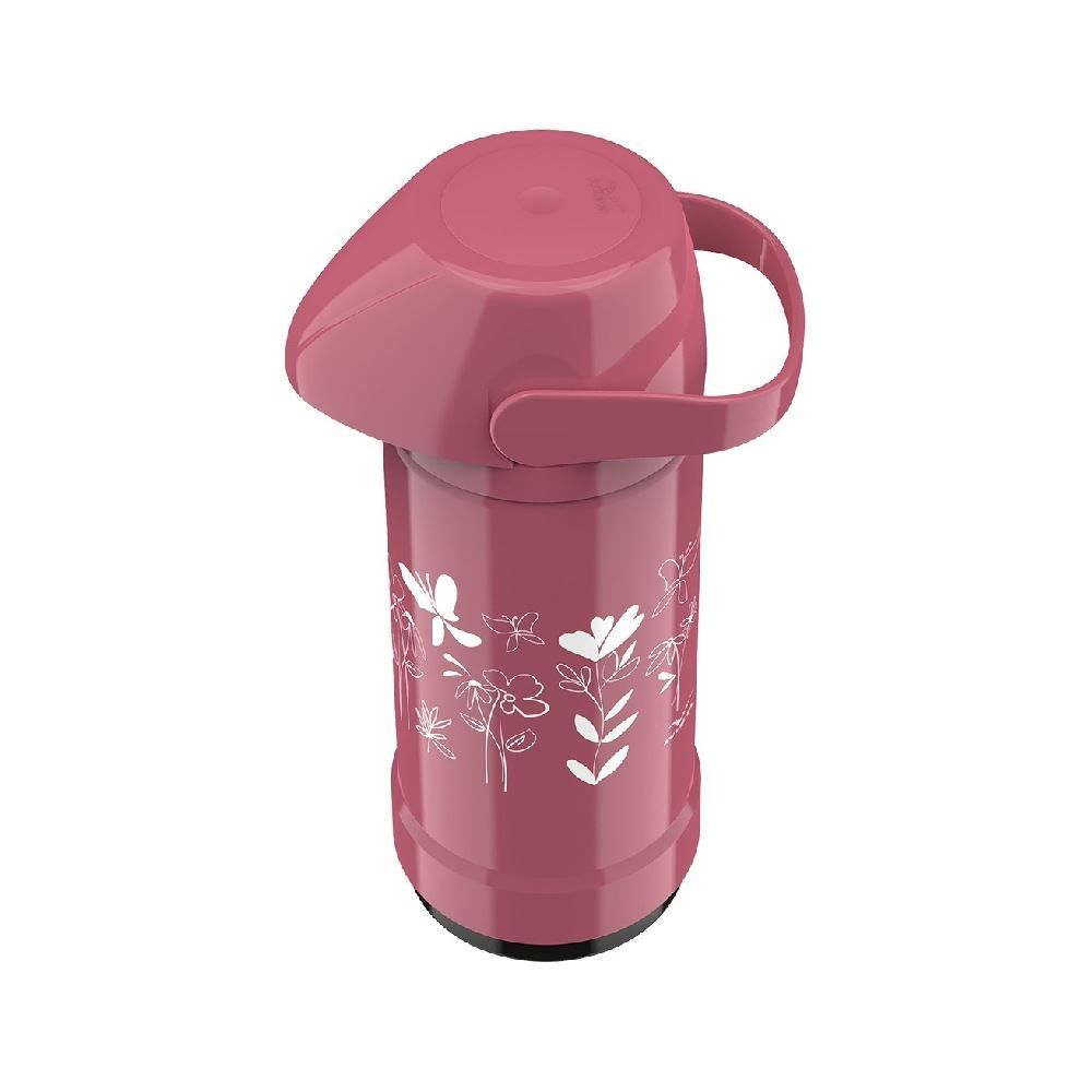 Garrafa Térmica Glt De Pressão Borboletas Invicta - 1 Litro