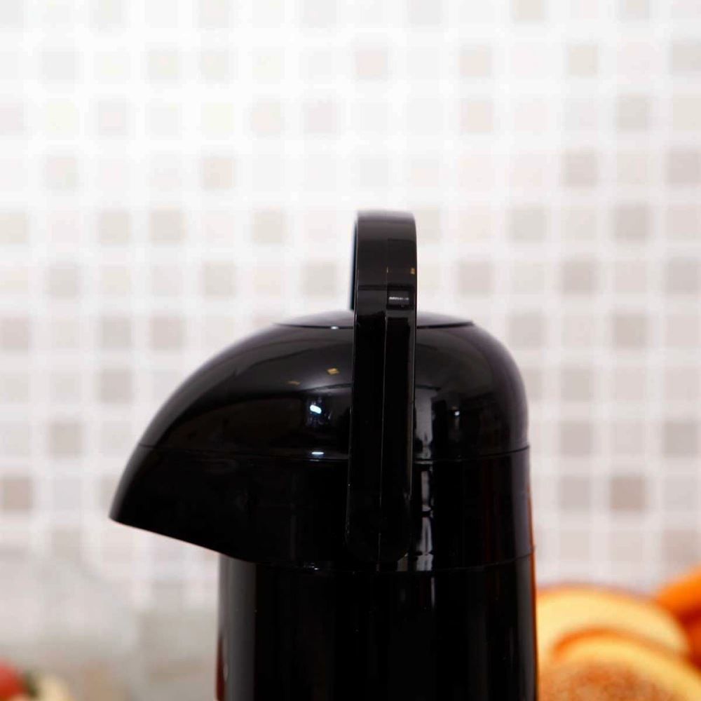 Garrafa Térmica Termolar Magic Pump 1 Litro - Preta