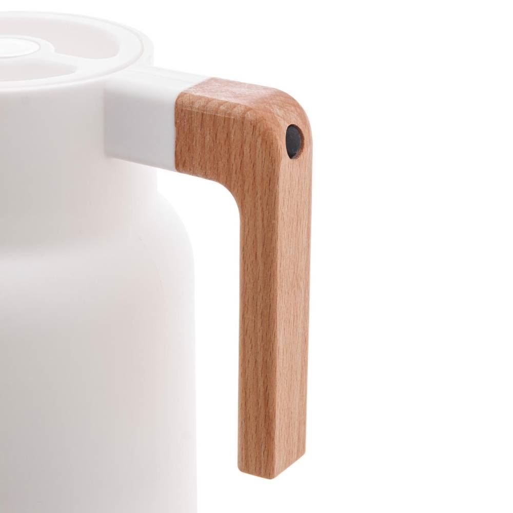 Garrafa Térmica Plastico Lyor Organic 1 Litro - Branco