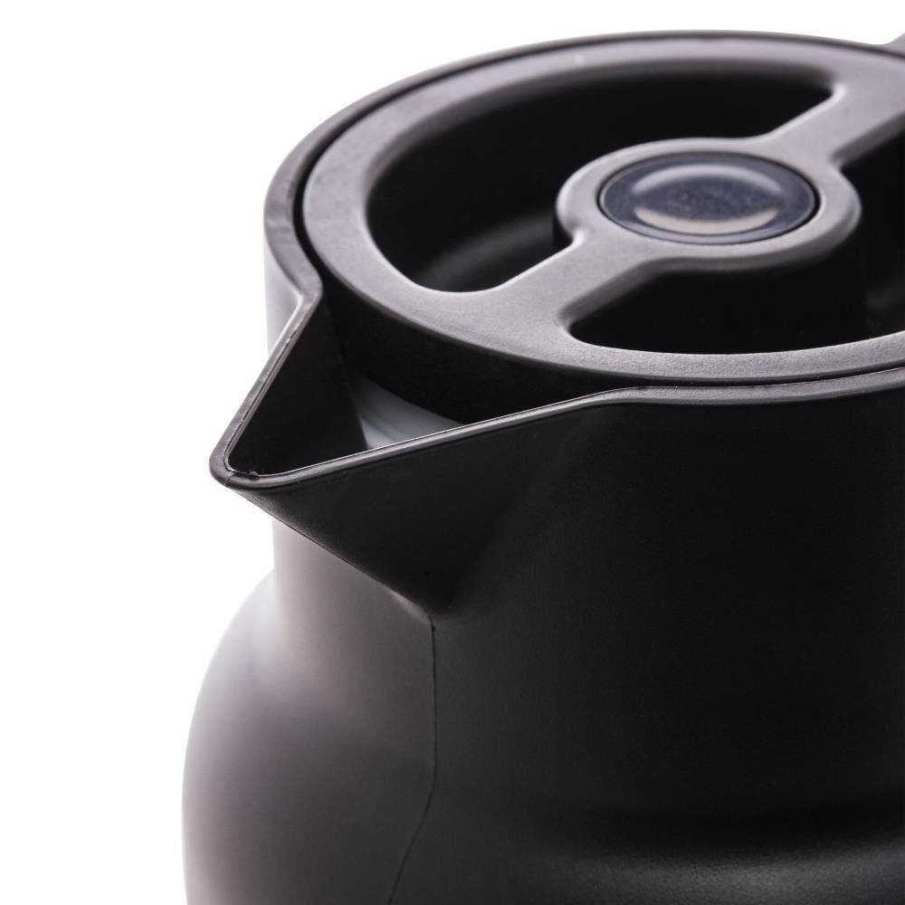 Garrafa Térmica Plastico Lyor Organic 1 Litro - Preto