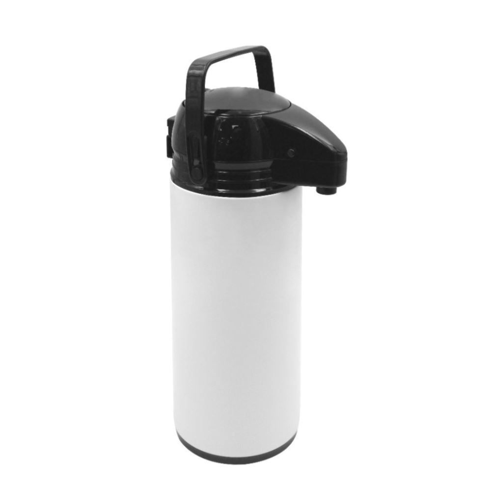 Garrafa Térmica Shiny Havan Casa 1,9 Litros - Branco e Preto