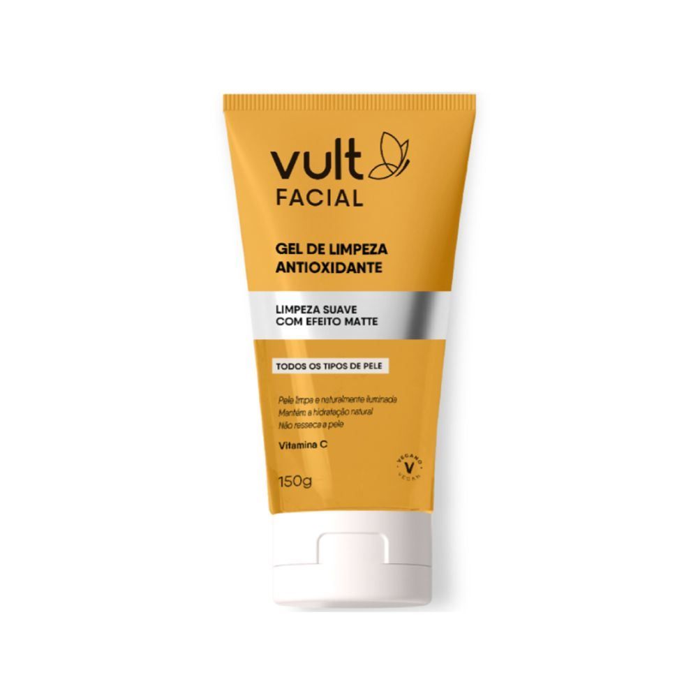 Gel De Limpeza Facial Antioxidante Vult - 150g