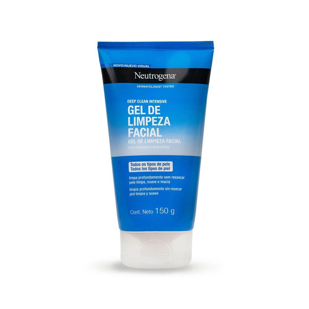 Gel De Limpeza Facial Neutrogena Deep Clean Intensive - 150g