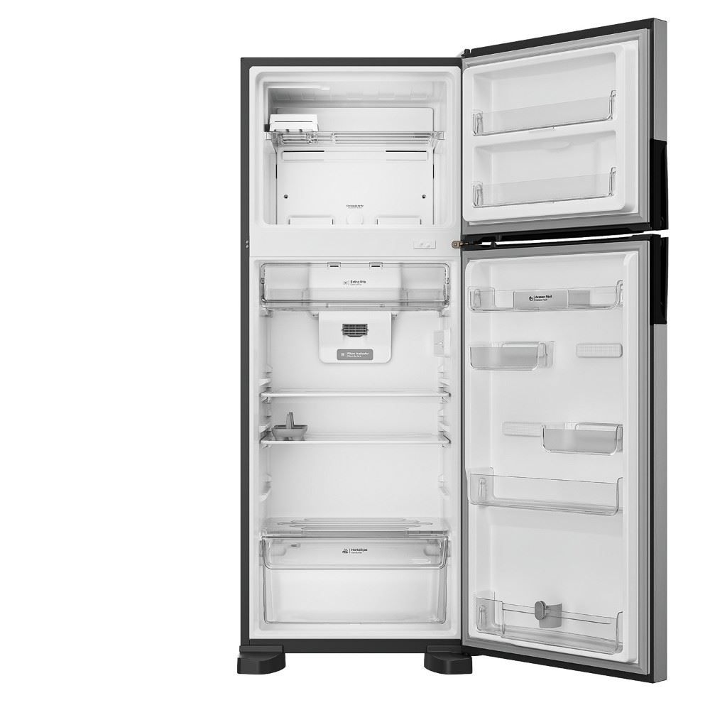 Geladeira Consul Frost Free Duplex 455 Litros Inox CRM53MK