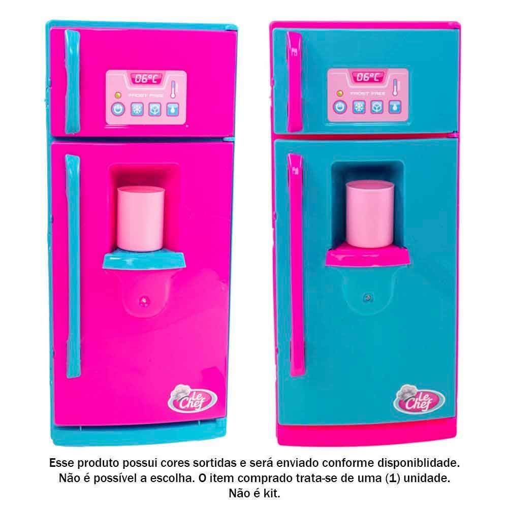 Geladeira Usual  Le Chef Com Som E Luz Usual Brinquedos - 410