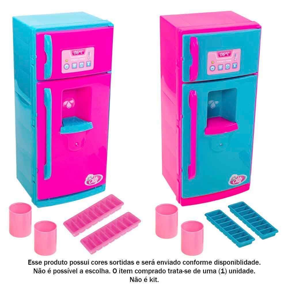 Geladeira Usual  Le Chef Com Som E Luz Usual Brinquedos - 410