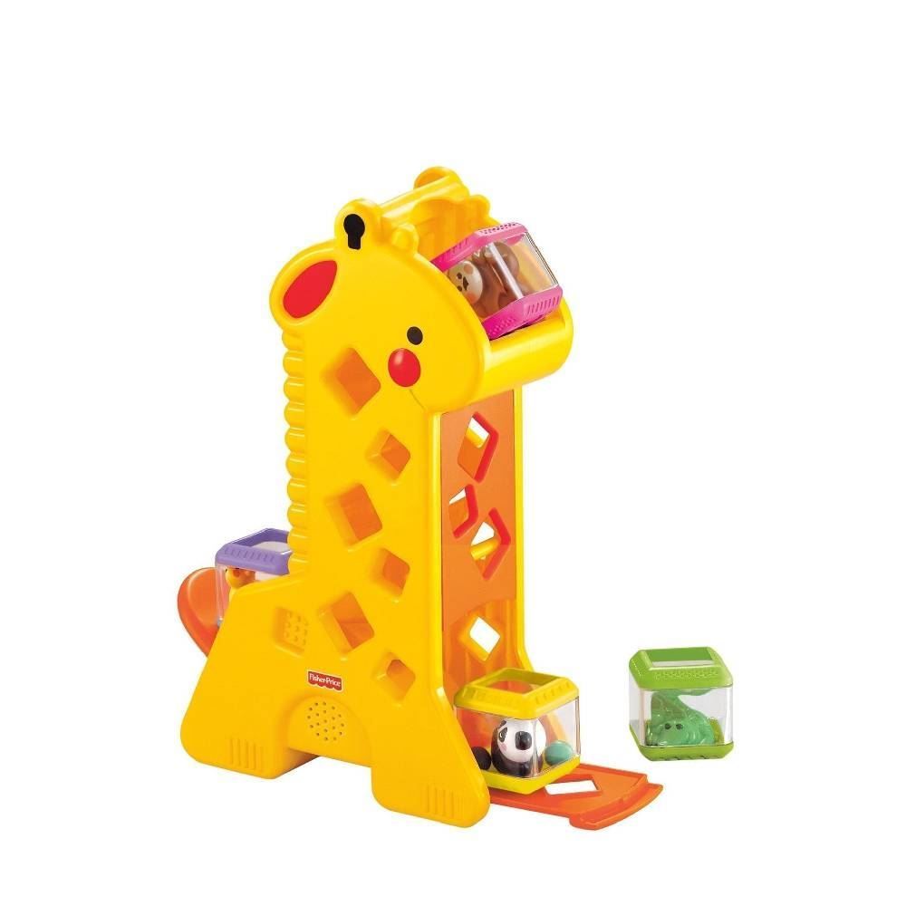 Girafa Com Blocos Surpresa Peek A Blocks Fisher-Price - B4253