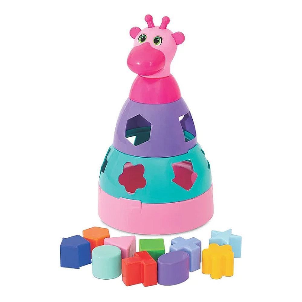 Girafa Didática Rosa Mercotoys - 251