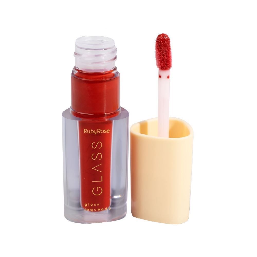 Gloss Labial Laqueado Glass Ruby Rose  - 3ml