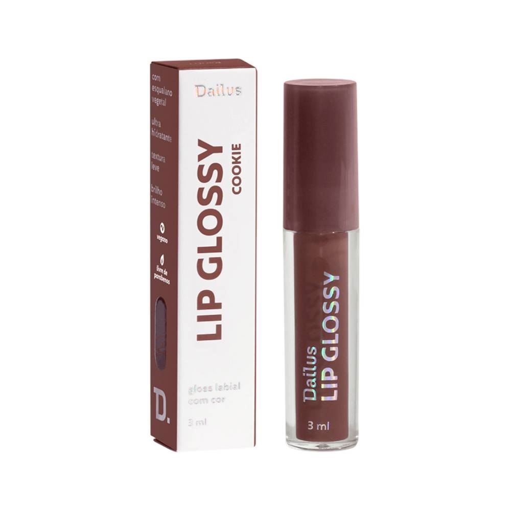 Gloss Labial Lip Glossy Cookie Dailus - 3ml