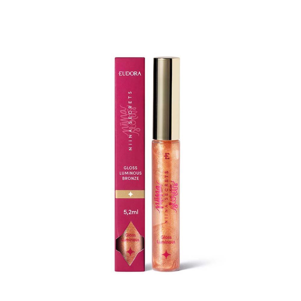 Gloss Labial Luminous Bronze Niina Secrets - 5,2 ml