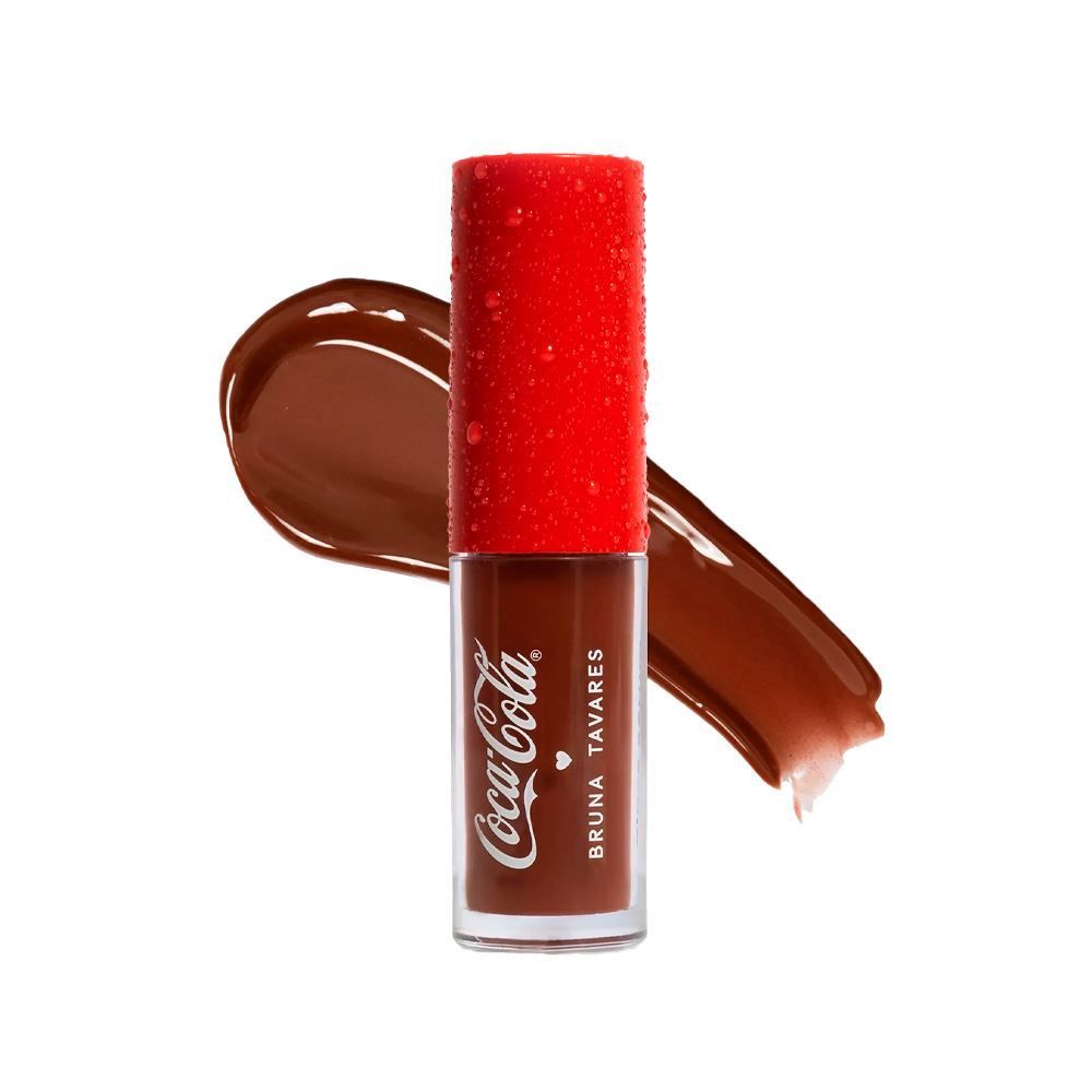 Gloss Labial Sérum Coca-Cola Bruna Tavares - Brown Fizz