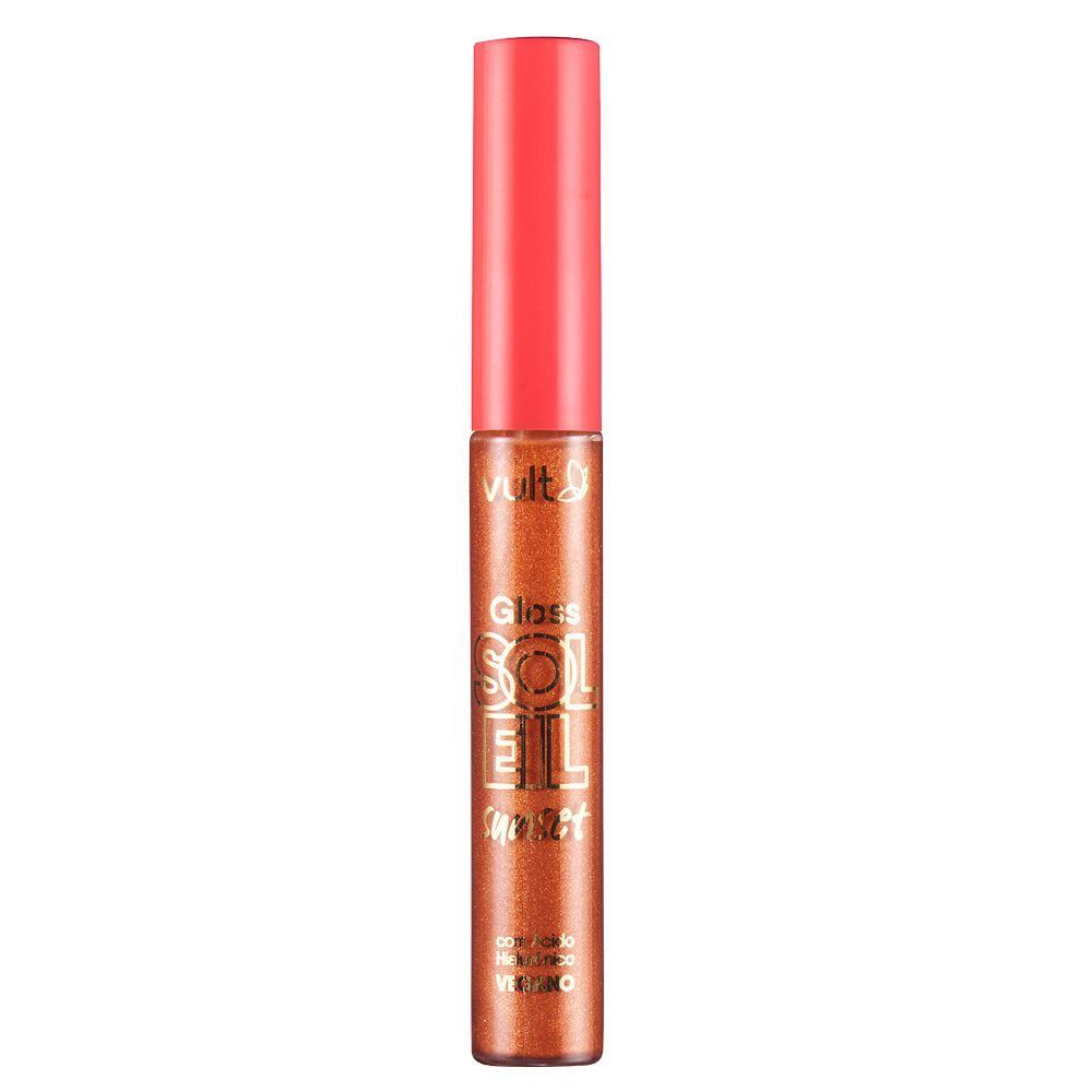 Gloss Labial Vult Soleil Sunset Hidratação 24H 5,2Ml - Bronzeada