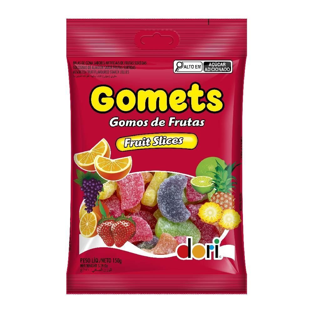 Gomets Goma Gomos De Frutas Dori - 150g