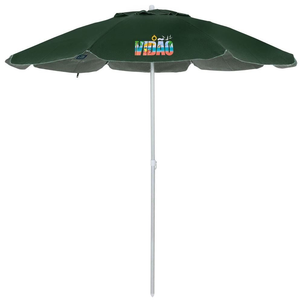 Guarda Sol Ô Vidão 2,0 Metros Cabo De Alumínio - Verde